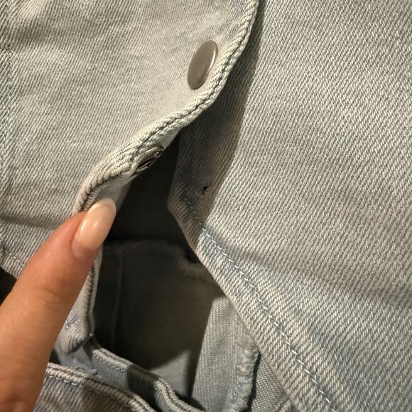 Amanda Uprichard Ethan Denim Jumpsuit - Picture 5 of 6